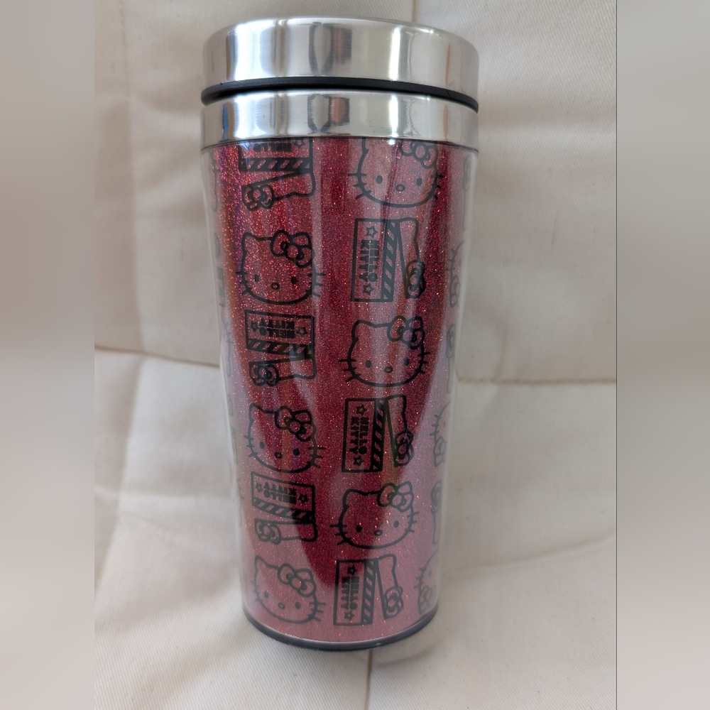 Hello Kitty Glitter Tumbler